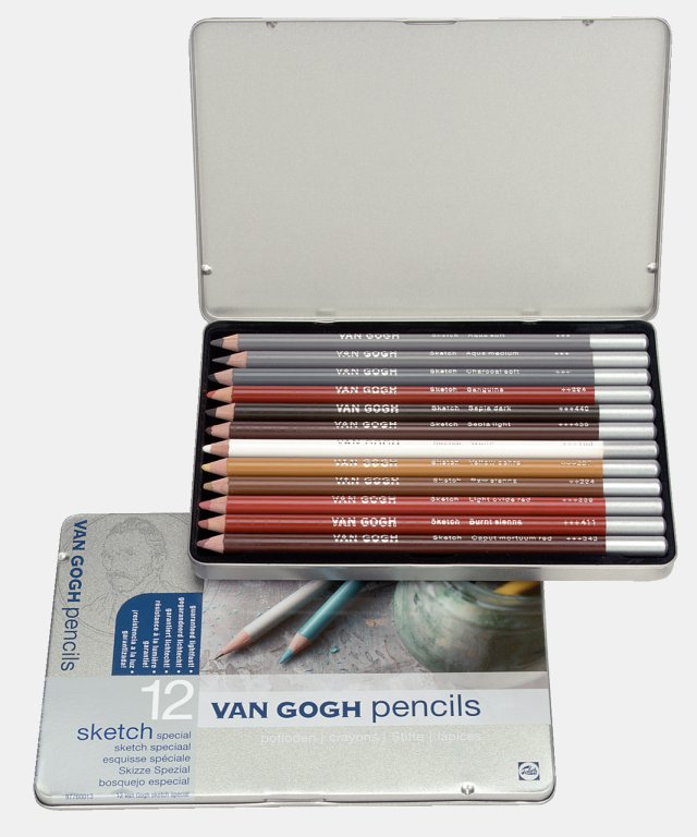 Van Gogh Sketch 12`li Set ( Renkli Eskiz ) — Van Gogh (görsel 2)