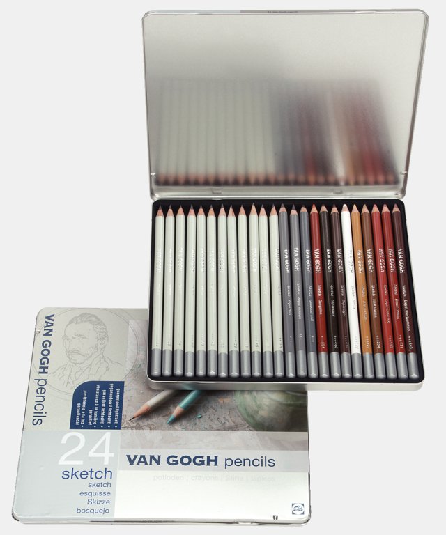 Van Gogh Sketch 24'lü Set ( Dereceli & Eskiz ) — Van Gogh