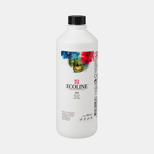 Talens Ecoline 490 ML Beyaz — Talens