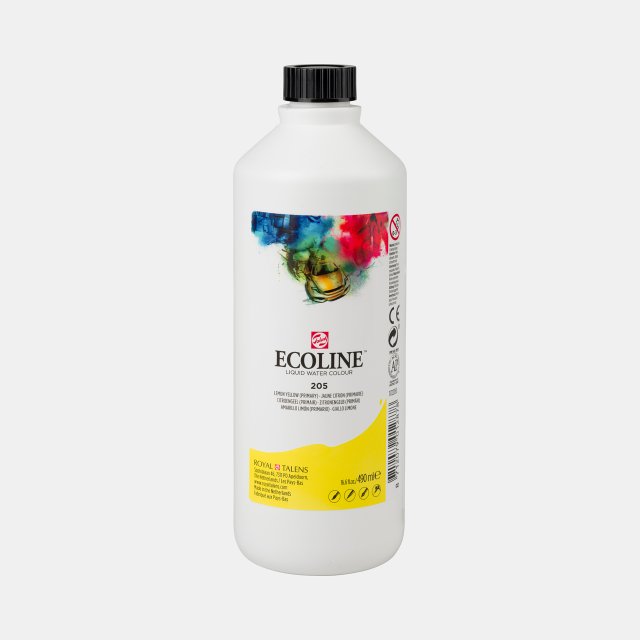 Talens Ecoline 490 ML Lemon Yellow — Talens