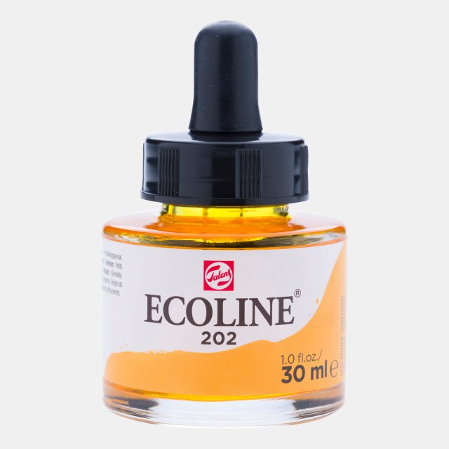 Talens Ecoline 30 ML Deep Yellow — Talens