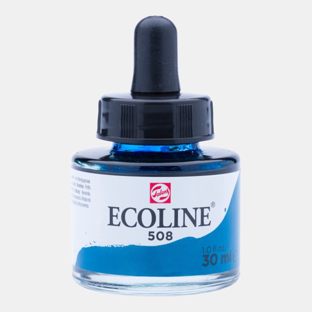 Talens Ecoline 30 ML Prussian Blue — Talens