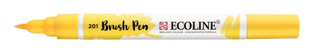 Talens Ecoline Fırça Uçlu Kalem Light Yellow — Talens (görsel 3)