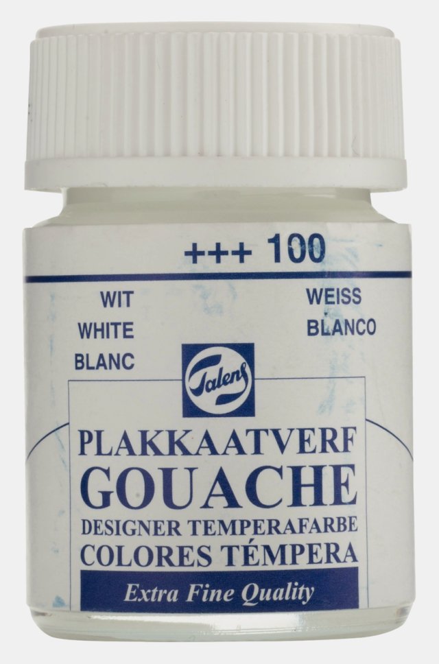 Talens Gouache Jar 16ml White — Talens