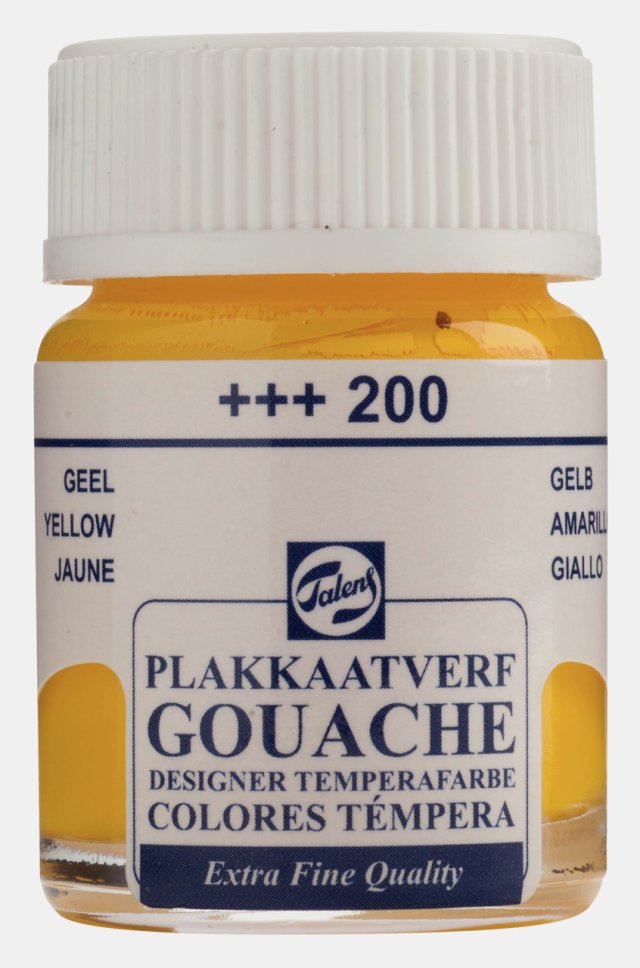 Talens Gouache Jar 16ml Yellow — Talens