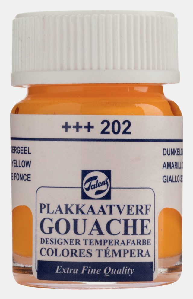 Talens Gouache Jar 16ml Lemon Yellow — Talens