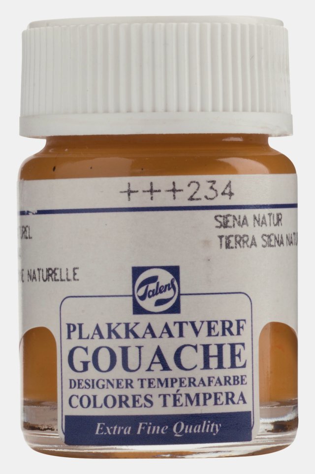 Talens Gouache Jar 16ml Raw Sienna — Talens