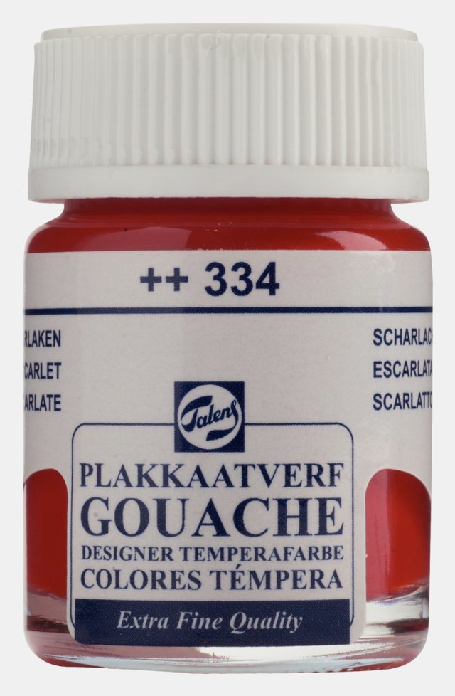Talens Gouache Jar 16ml Scarlet — Talens