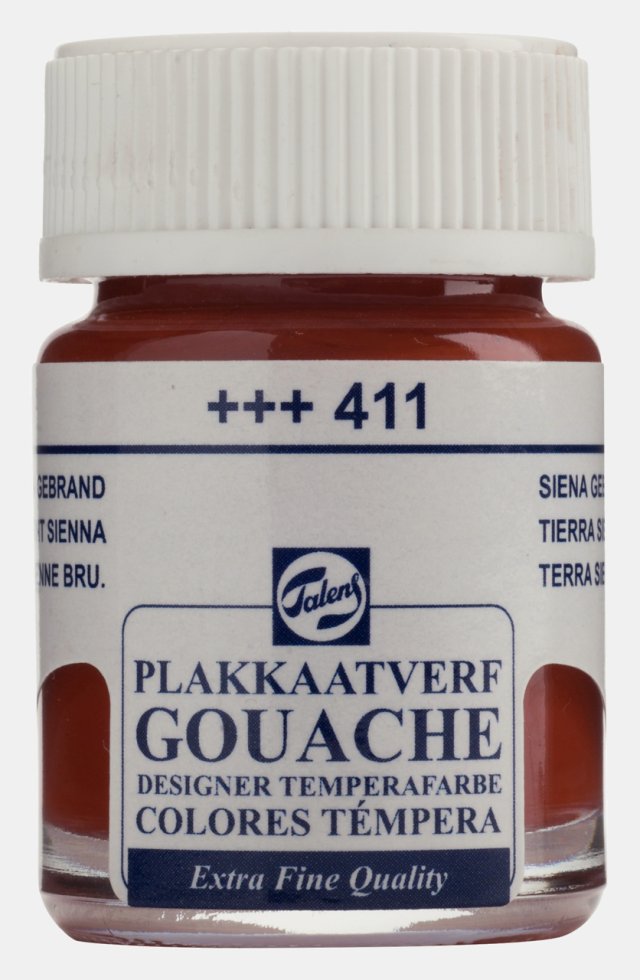 Talens Gouache Jar 16ml Burnt Sienna — Talens