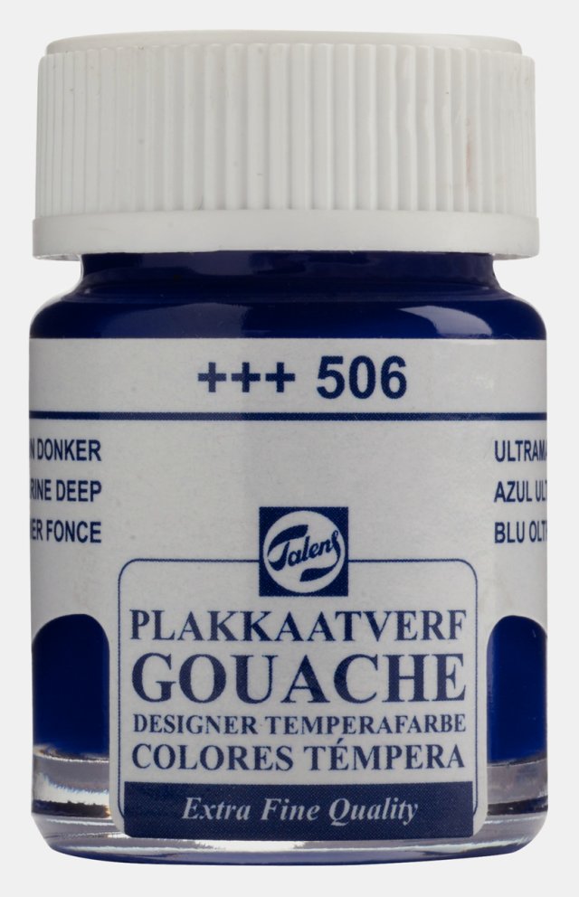 Talens Gouache Jar 16ml Ultramarine Deep — Talens