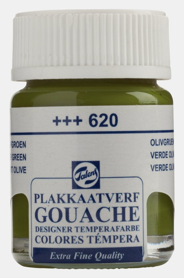 Talens Gouache Jar 16ml Yeşil Zeytin — Talens