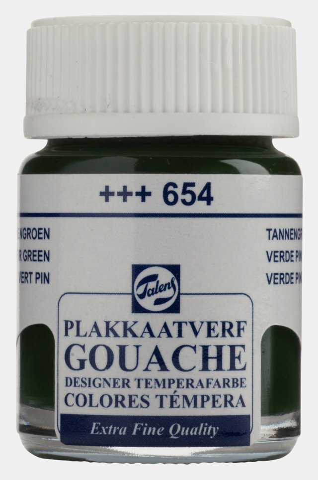 Talens Gouache Jar 16ml Fir Green — Talens