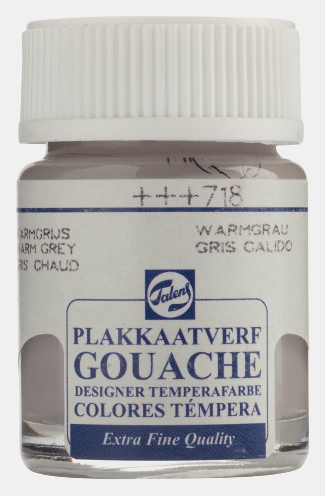Talens Gouache Jar 16ml Warm Grey — Talens