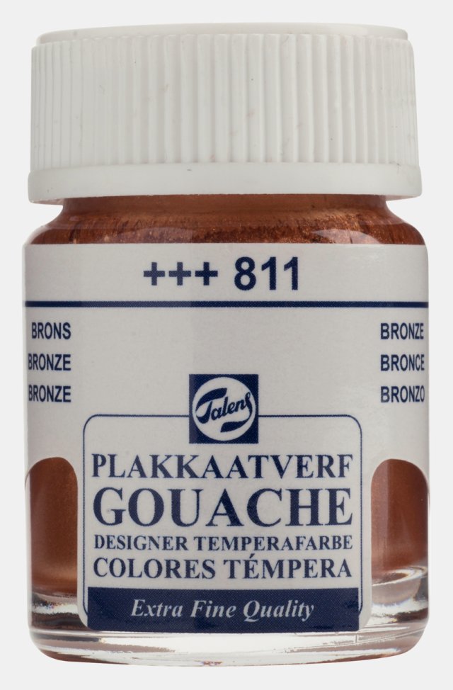 Talens Gouache Jar 16ml Bronze — Talens