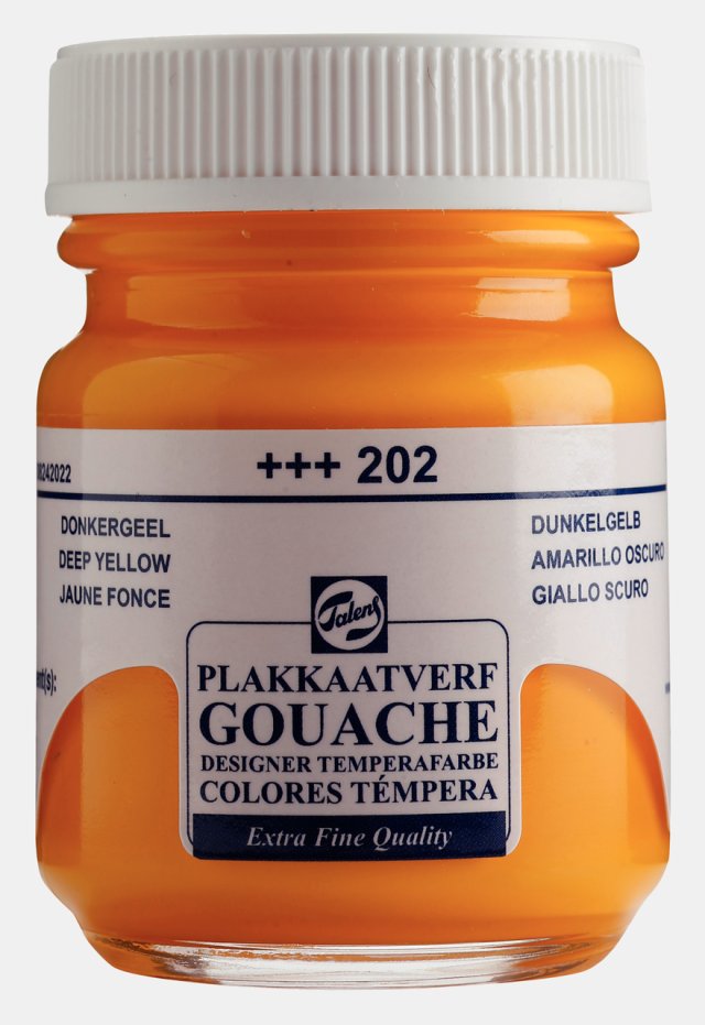 Talens Gouache Jar 50 ML Lemon Yellow — Talens