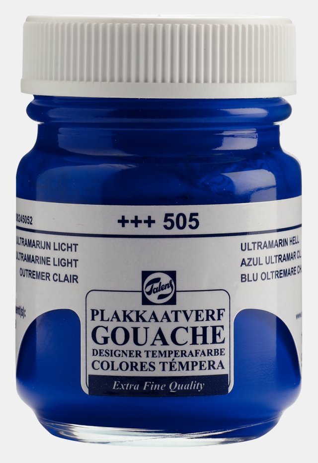 Talens Gouache Jar 50 ML Ultramarine Light — Talens