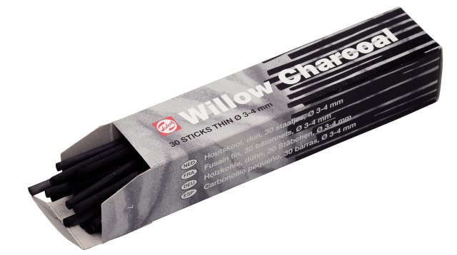 Talens Charcoal Thin 30 Sticks — Talens