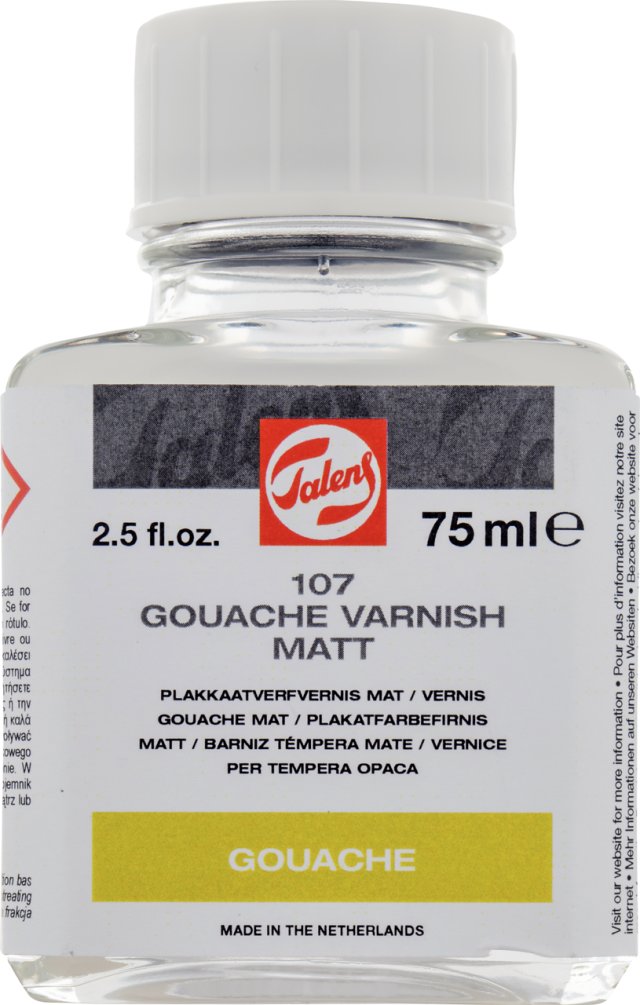 Talens Gouache Varnish Matt 107 75 ML — Talens