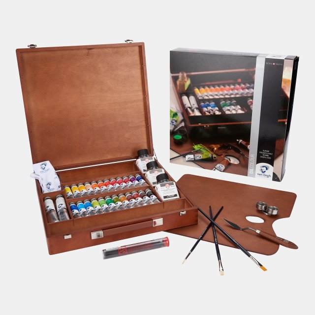 Van Gogh Yağlı Boya Expert Box (Ahşap Kutu) — Van Gogh