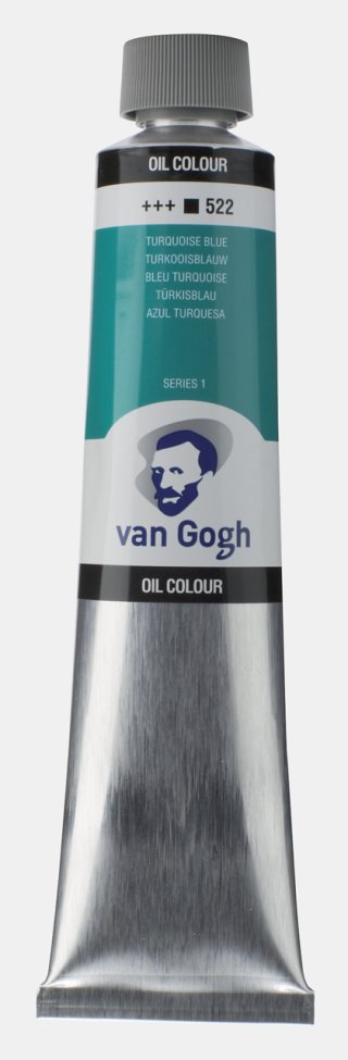 Van Gogh Yağlı Boya 200 ML Turquoise Blue 522 — Van Gogh