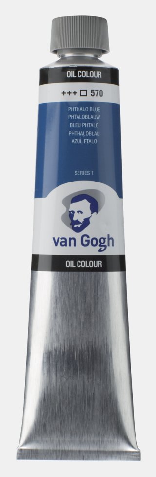 Van Gogh Yağlı Boya 200 ML Phthalo Mavi 570 — Van Gogh