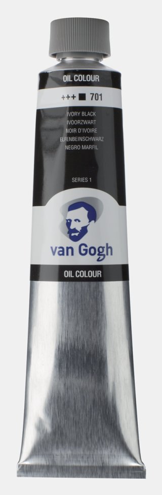 Van Gogh Yağlı Boya 200 ML Ivory Black 701 — Van Gogh