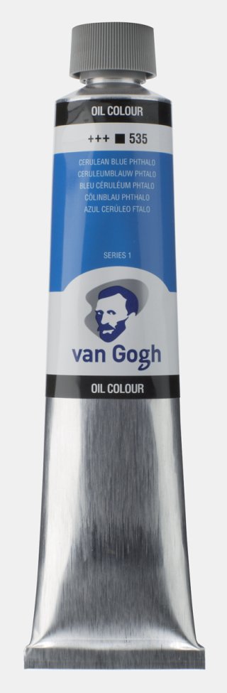 Van Gogh Yağlı Boya 200 ML Cerulean Blue (Phthalo) 535 — Van Gogh