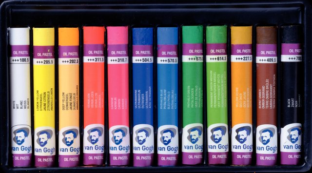 Van Gogh Yağlı Pastel 12'li Set — Van Gogh (görsel 2)