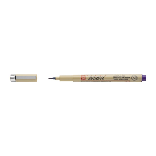 Sakura Pigma Brush Purple