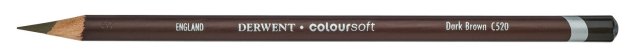 Derwent Coloursoft Dark Brown