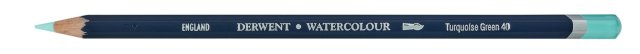 Derwent Watercolour Turquoise Green