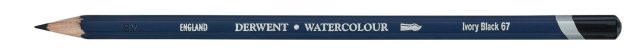 Derwent Watercolour Ivory Black